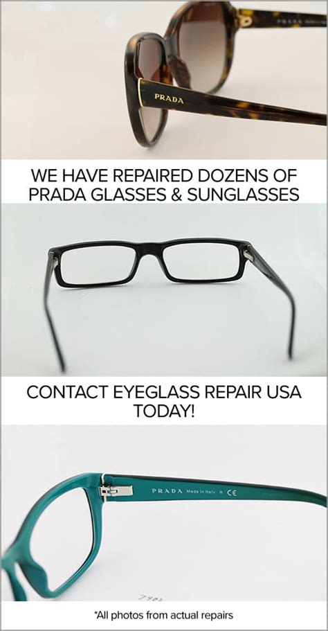 Prada sunglasses repair center